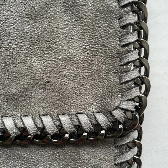 Grey vegan Stella McCartney Falabella style Pouch crossbody - Picture 3 of 10